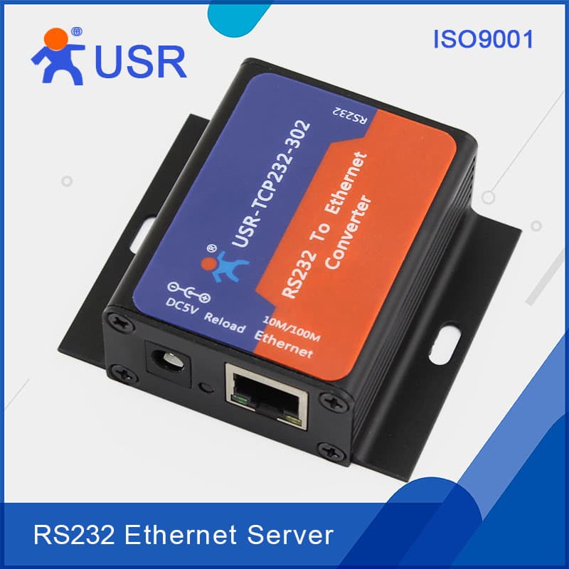 Serial RS232 to TCPIP_ Ethernet Converter_Serial Server